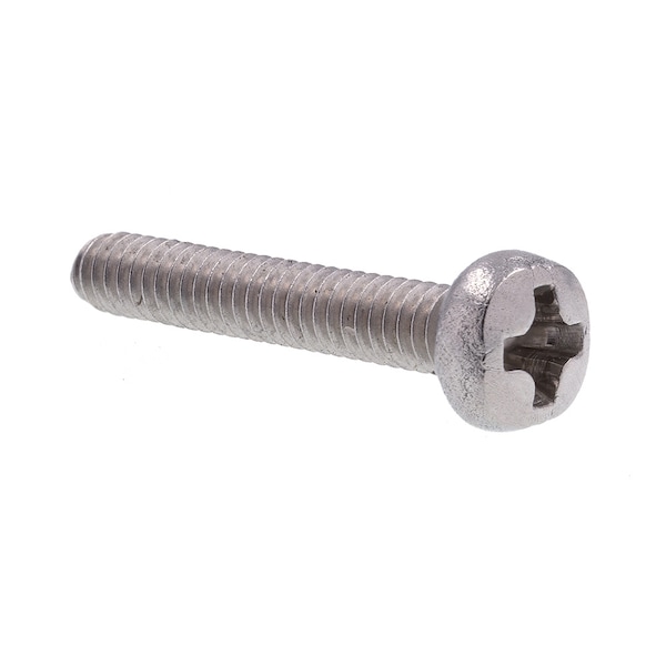 Prime-Line Machine Screw, Metric Pan Head, Phil Drive M2-0.4 X 12MM A2-70 Stainless Steel 10PK 9130690 - main